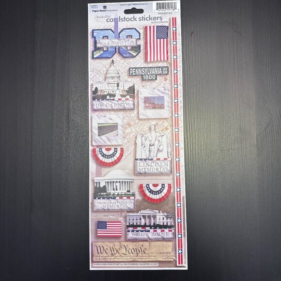 Chicago - NY - Washington DC Sticker Bundle of 4 Sticker Packs - Picture 5 of 5